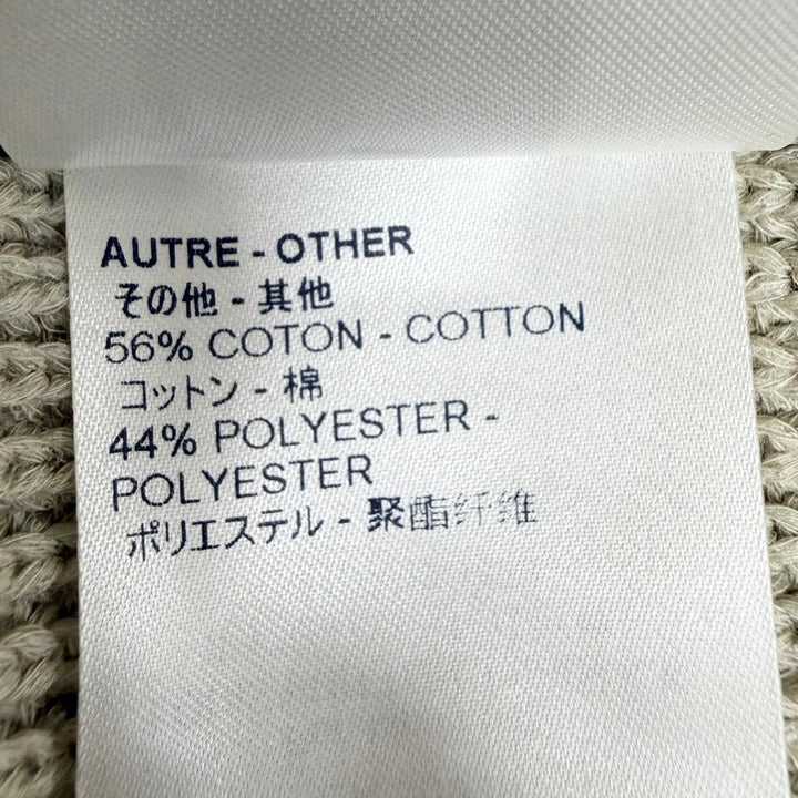 Pristine LOUIS VUITTON knit Stitched Teddy Beige cotton mens S 1A8P3Z