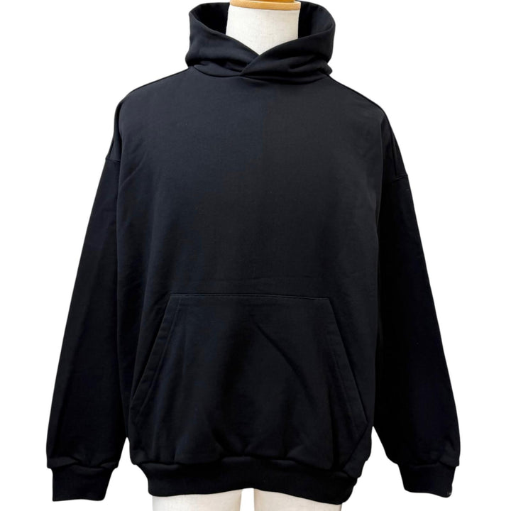 Pristine BALENCIAGA hoodie GARDE-ROBE Pullover black cotton