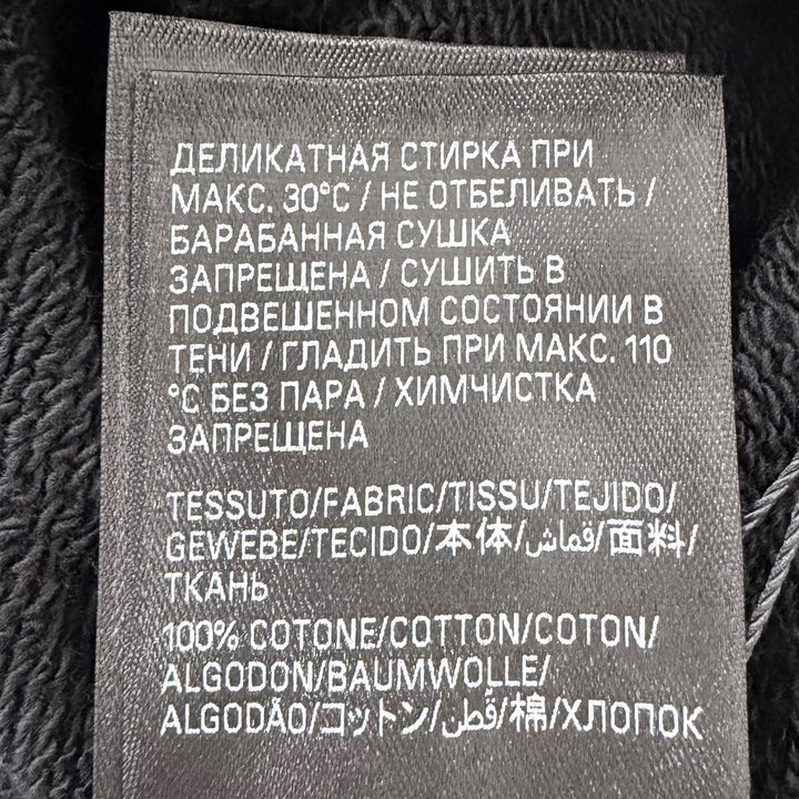 Pristine BALENCIAGA hoodie GARDE-ROBE Pullover black cotton