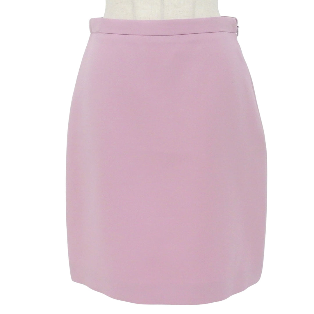 Pristine GUCCI skirt Purple silk Women 40 619479