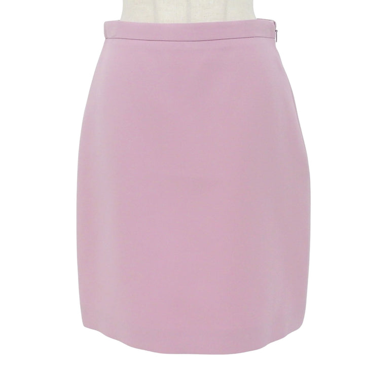Pristine GUCCI skirt Purple silk Women 40 619479