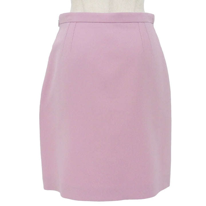 Pristine GUCCI skirt Purple silk Women 40 619479