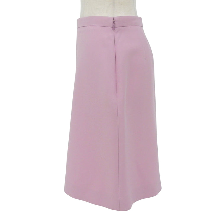 Pristine GUCCI skirt Purple silk Women 40 619479