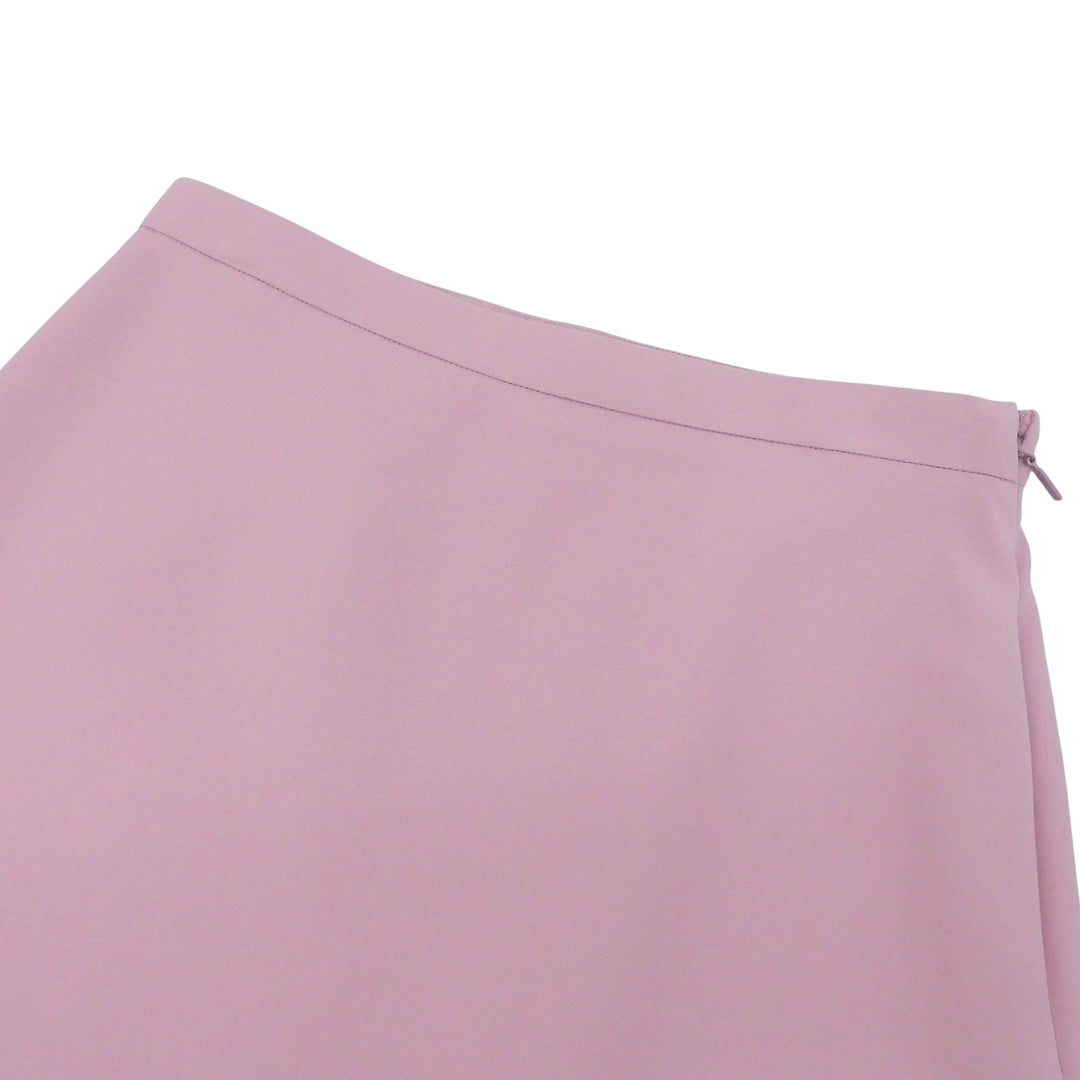Pristine GUCCI skirt Purple silk Women 40 619479