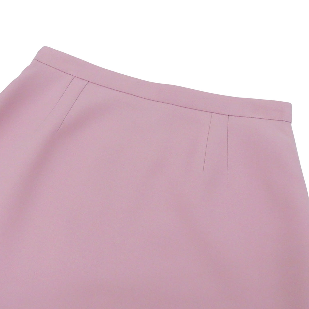 Pristine GUCCI skirt Purple silk Women 40 619479