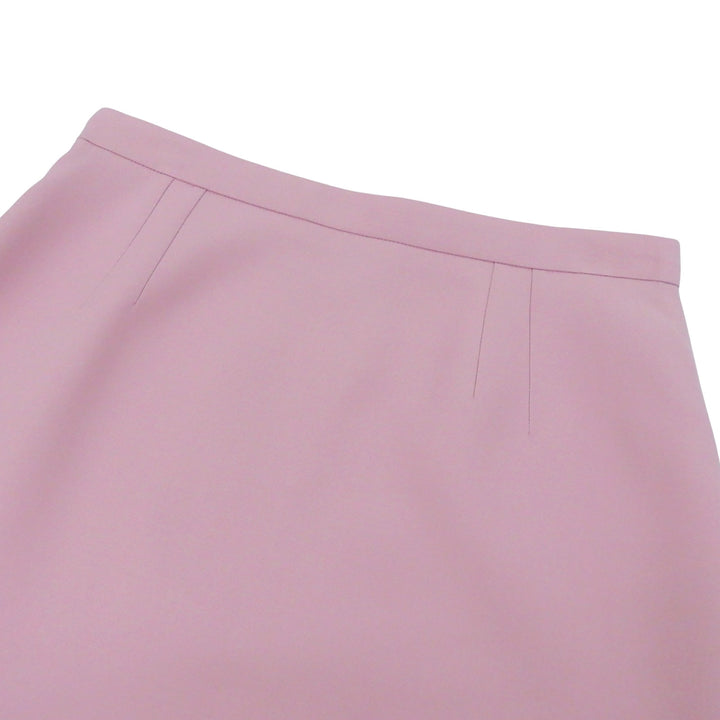 Pristine GUCCI skirt Purple silk Women 40 619479