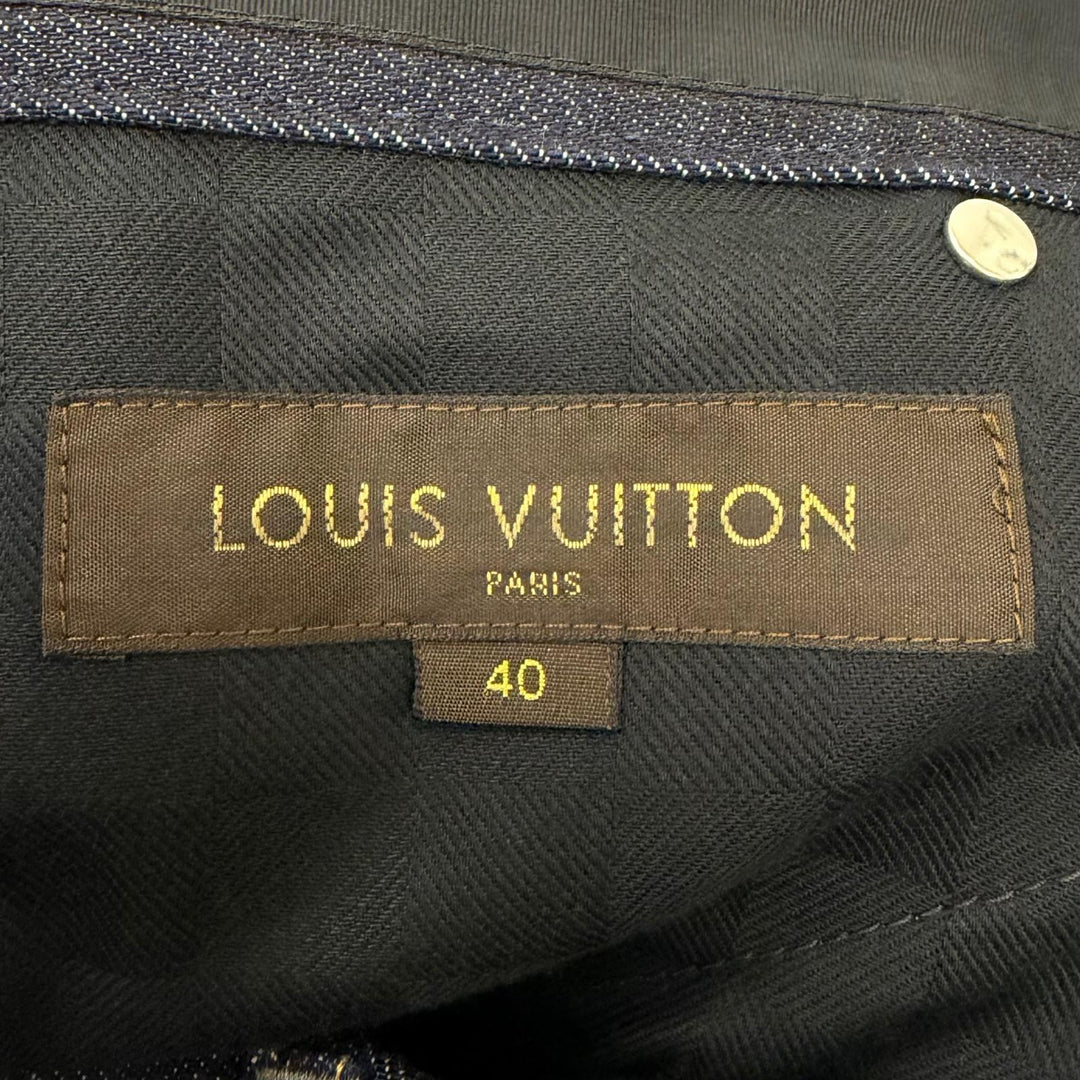 Excellent LOUIS VUITTON Denim pants Indigo blue cotton mens 40