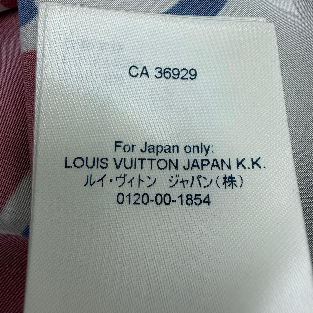 Pristine LOUIS VUITTON Long sleeve shirt Logo graphic shirt multicolor 38 FKTO04