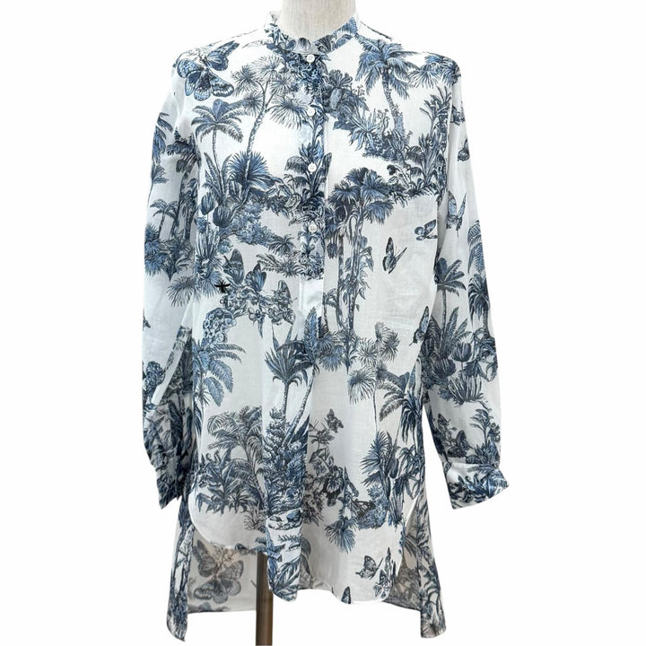 Excellent Christian Dior tops white cotton Women IT 38 541B54A3A92