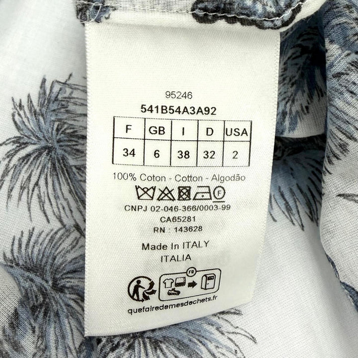 Excellent Christian Dior tops white cotton Women IT 38 541B54A3A92