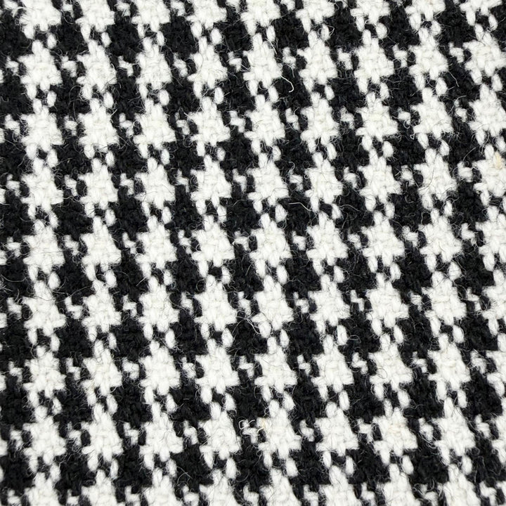 Excellent GUCCI ensemble Houndstooth pattern jacket and vest set black 48 541766