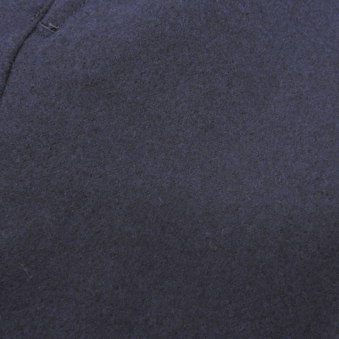 Great HERMES slacks Center press Navy wool mens 42 H565020H2