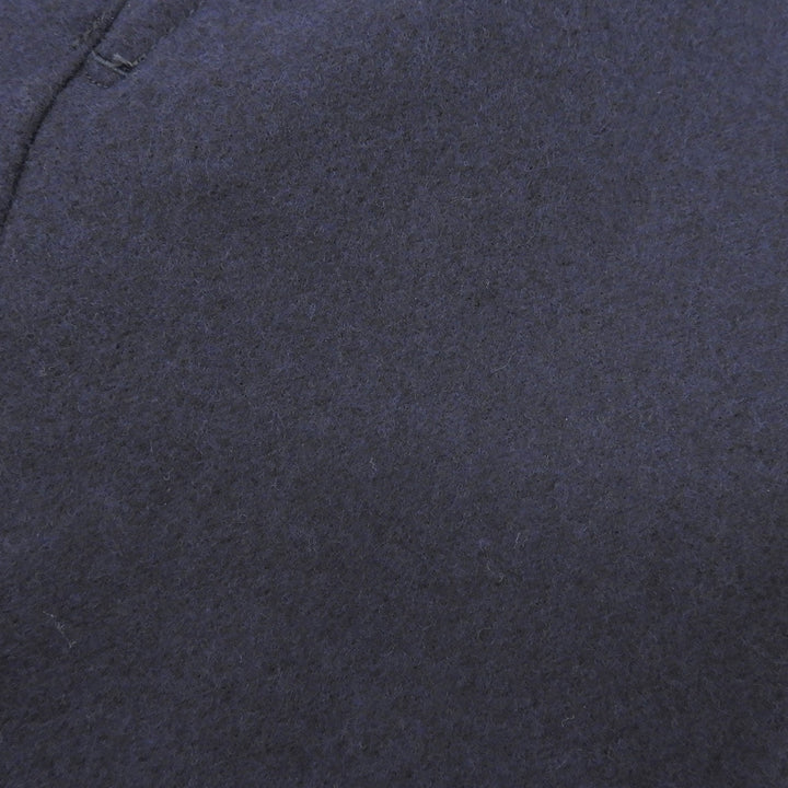 Great HERMES slacks Center press Navy wool mens 42 H565020H2