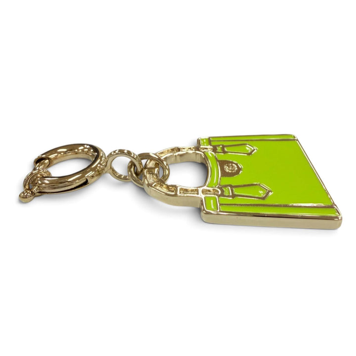 Great GUCCI charm Bamboo Diana Metal Bag Charm green metal Women 837064