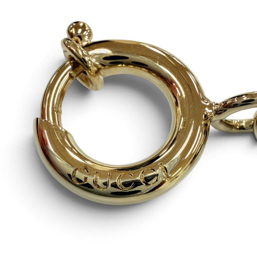 Great GUCCI charm Bamboo Diana Metal Bag Charm green metal Women 837064