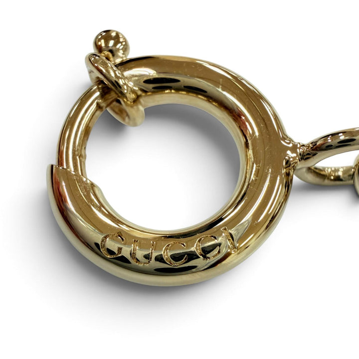 Great GUCCI charm Bamboo Diana Metal Bag Charm green metal Women 837064