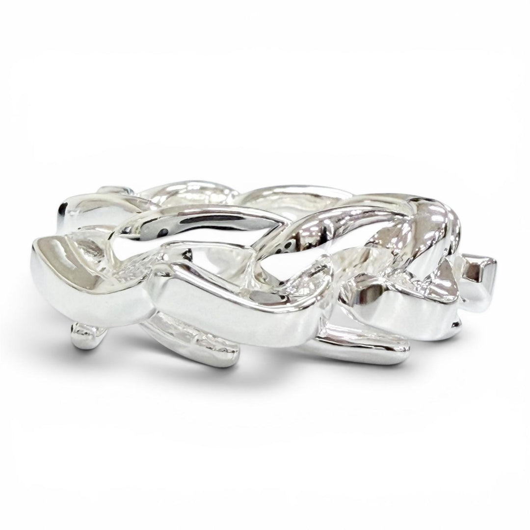 Excellent TIFFANY&Co. Ring ring Forge Ring Silver AG925 Women 50