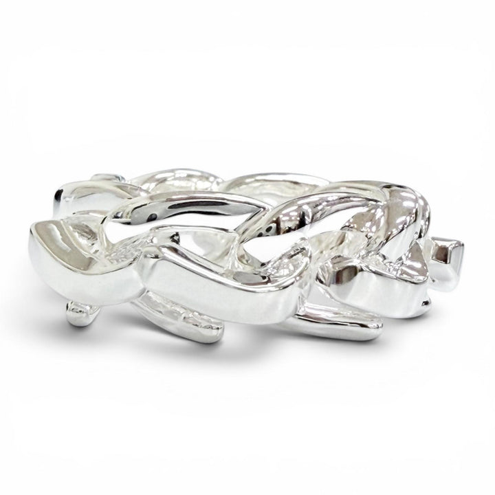 Excellent TIFFANY&Co. Ring ring Forge Ring Silver AG925 Women 50