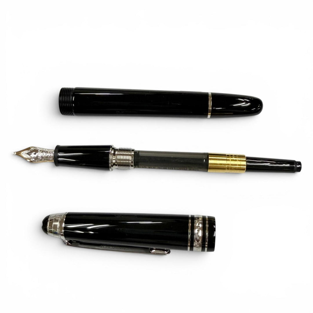 Excellent MONTBLANC UNICEF fountain pen Meisterstück black 18K mens