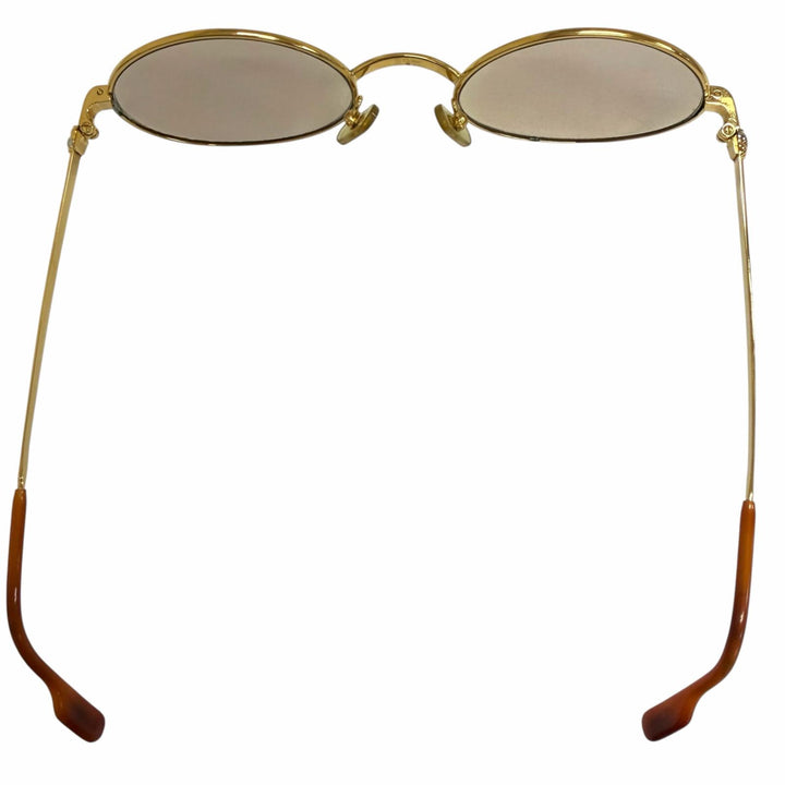 Very Good Cartier sunglasses Solobonne Oval gold mens