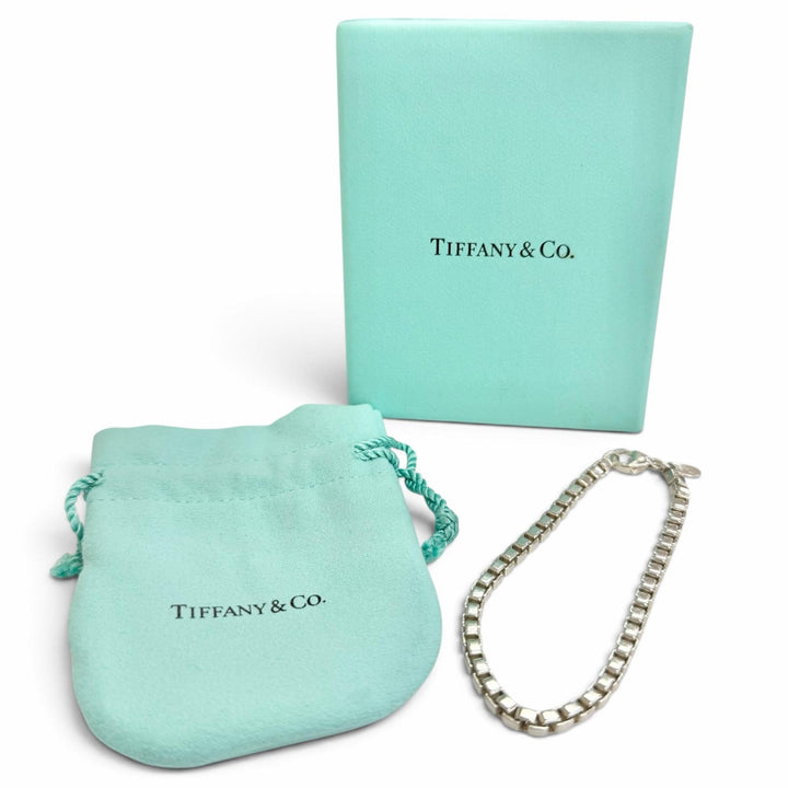 Excellent TIFFANY&Co. bracelet Venetian Silver AG925 Women
