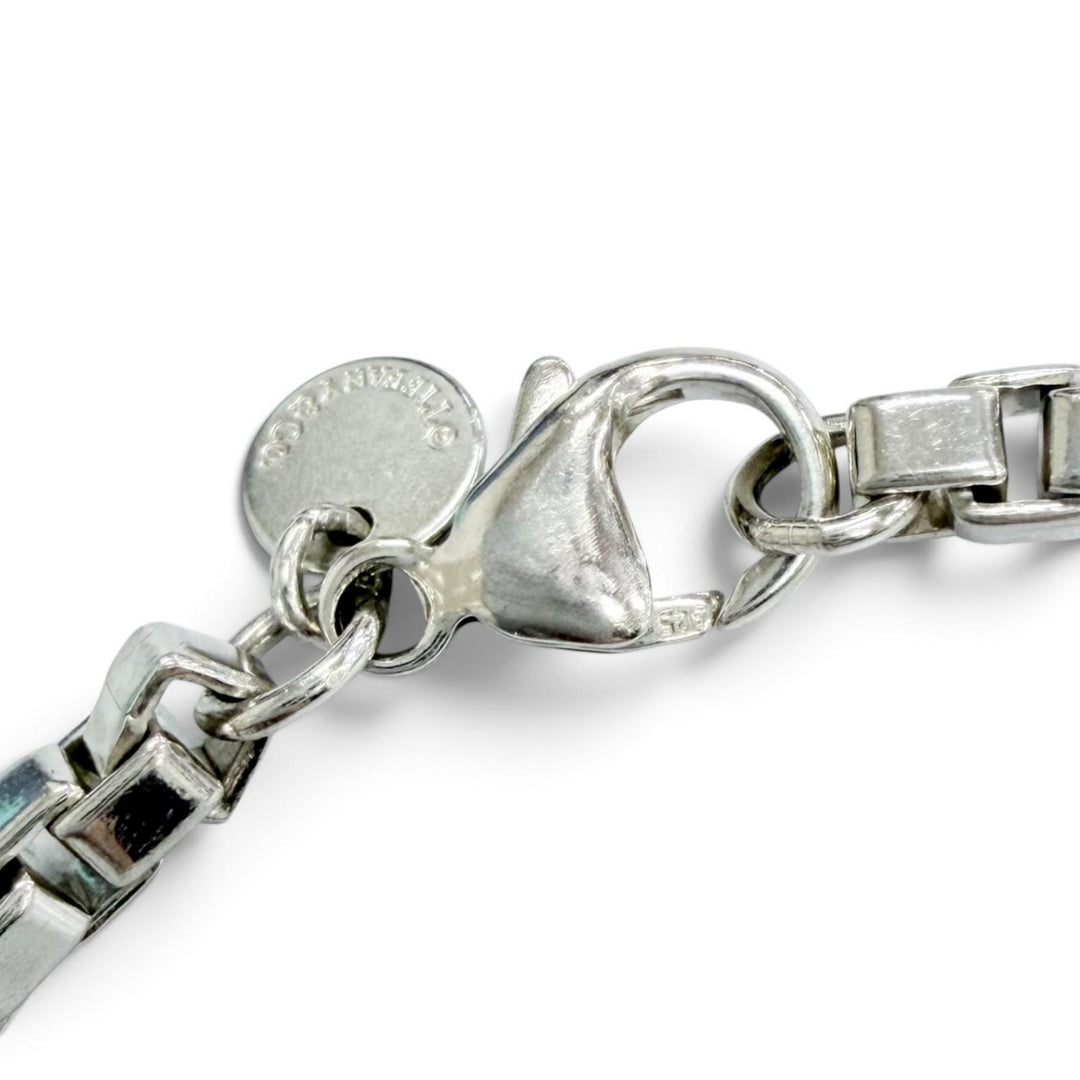 Excellent TIFFANY&Co. bracelet Venetian Silver AG925 Women