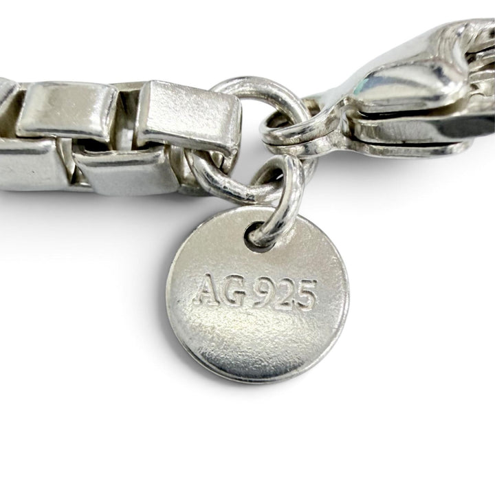 Excellent TIFFANY&Co. bracelet Venetian Silver AG925 Women
