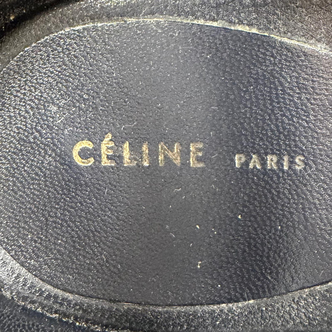 Great CELINE Sandals Phoebe Philo era patent leather wedge heels Multi 37