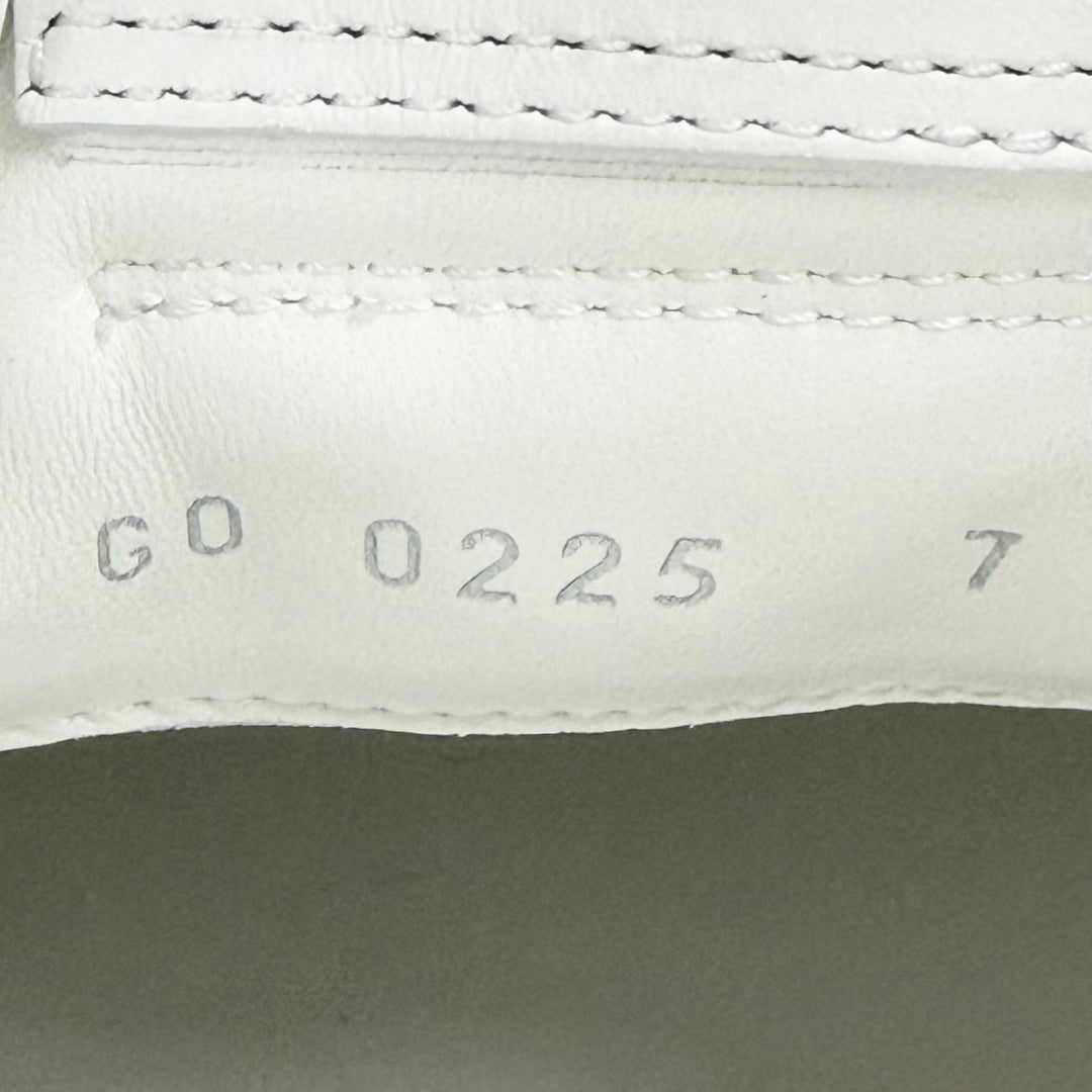 Pristine LOUIS VUITTON sneakers Monogram white mesh mens 7