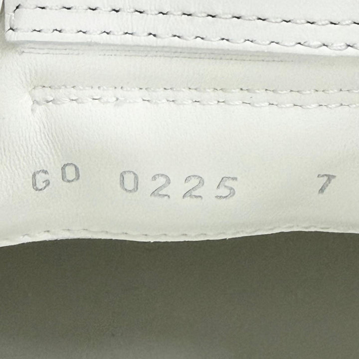 Pristine LOUIS VUITTON sneakers Monogram white mesh mens 7