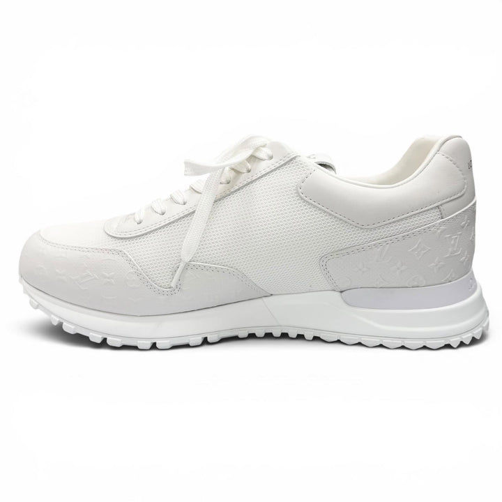 Pristine LOUIS VUITTON sneakers Monogram white mesh mens 7