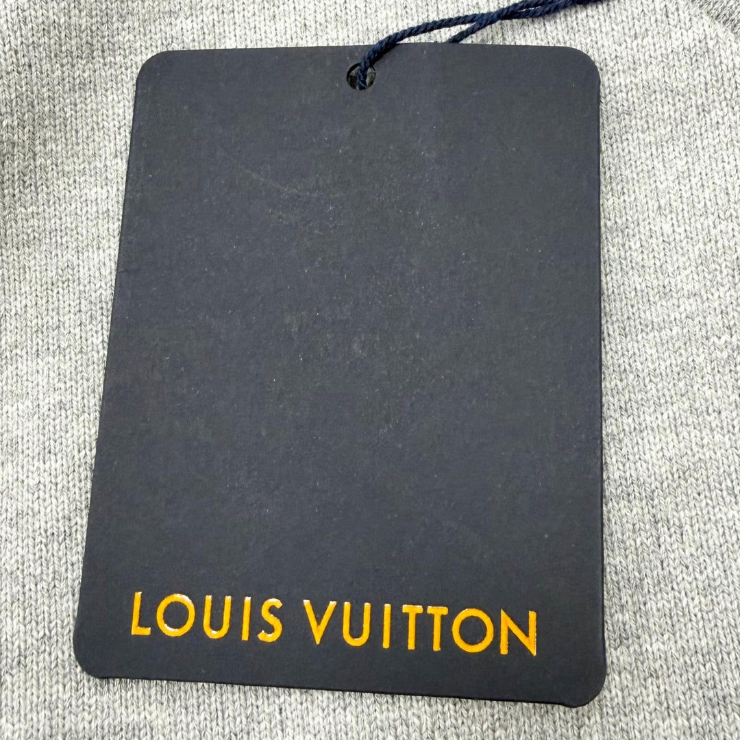 Pristine LOUIS VUITTON NIGO Pharrell Williams pullover gray cotton mens M 1AIMM9