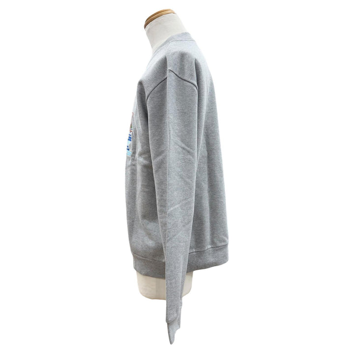 Pristine LOUIS VUITTON NIGO Pharrell Williams pullover gray cotton mens M 1AIMM9