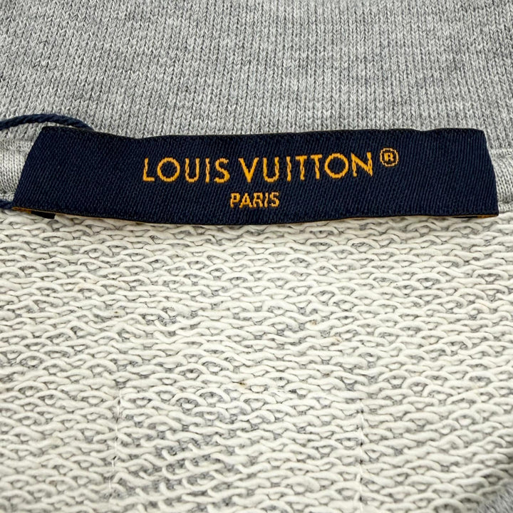 Pristine LOUIS VUITTON NIGO Pharrell Williams pullover gray cotton mens M 1AIMM9