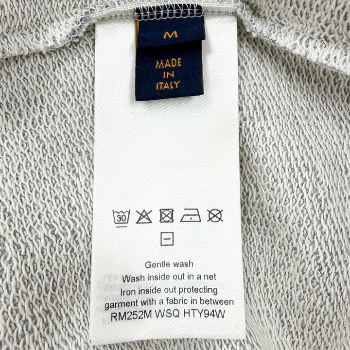 Pristine LOUIS VUITTON NIGO Pharrell Williams pullover gray cotton mens M 1AIMM9