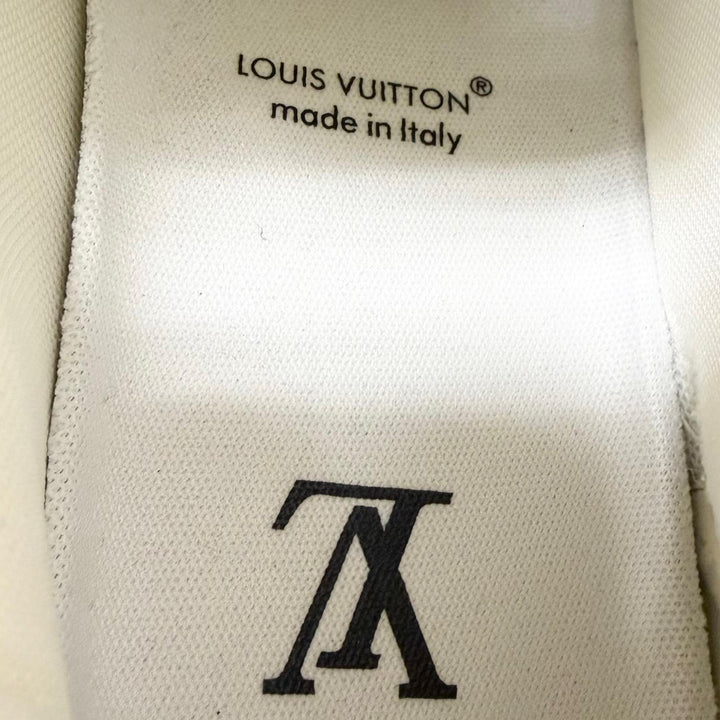 Great LOUIS VUITTON Low cut sneakers LV Skate Line Monogram flower Marine