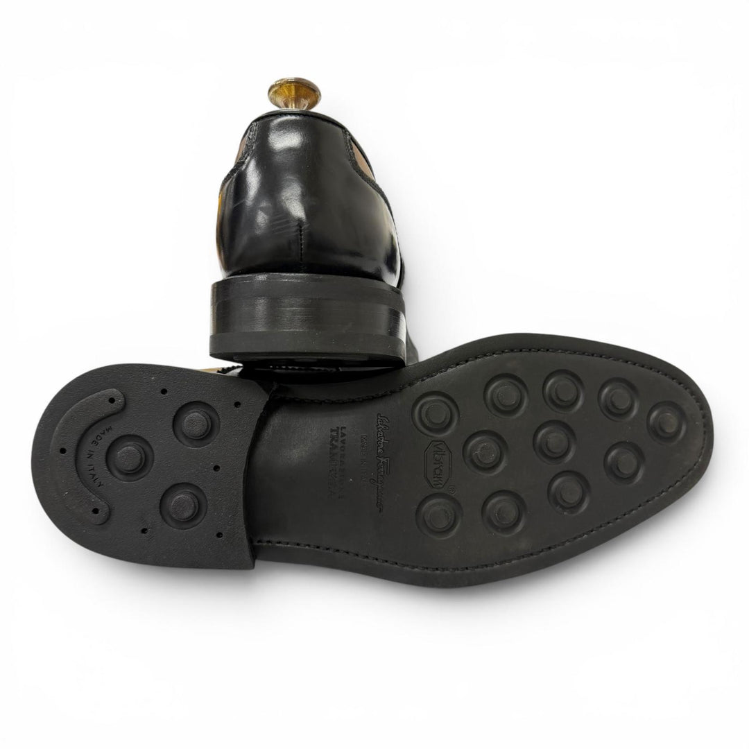 Excellent Salvatore Ferragamo Dress shoes TRAMEZZA The highest peak black