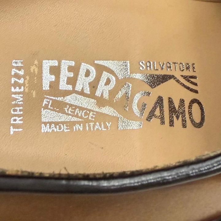 Excellent Salvatore Ferragamo Dress shoes TRAMEZZA The highest peak black