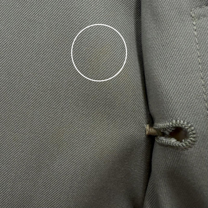 Great Burberrys coat Nova check pattern on the back with wool liner khaki