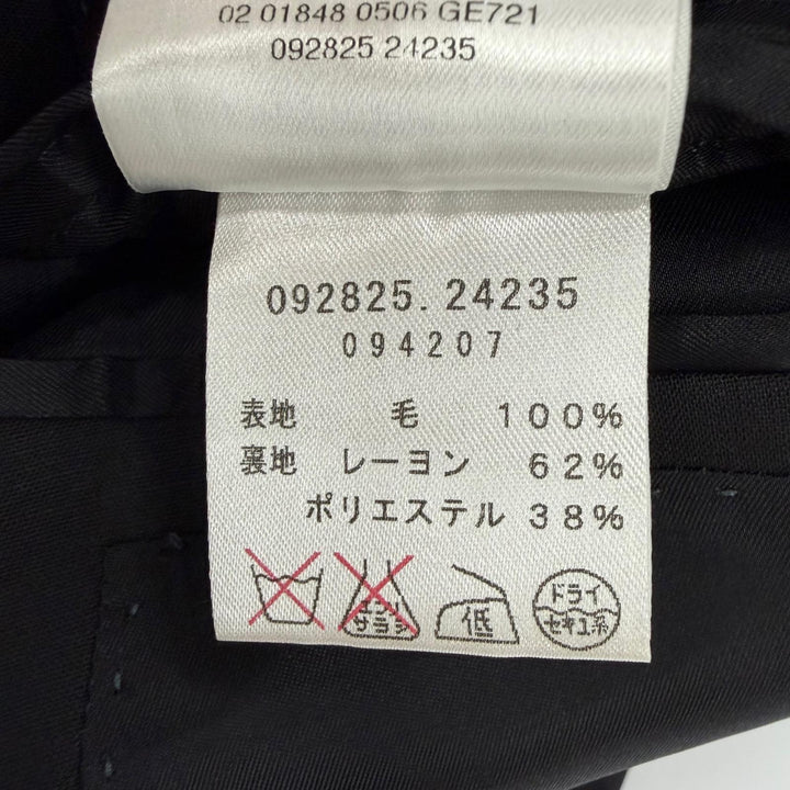Excellent GUCCI tailored jacket Tom Ford era logo button single black 40 092825
