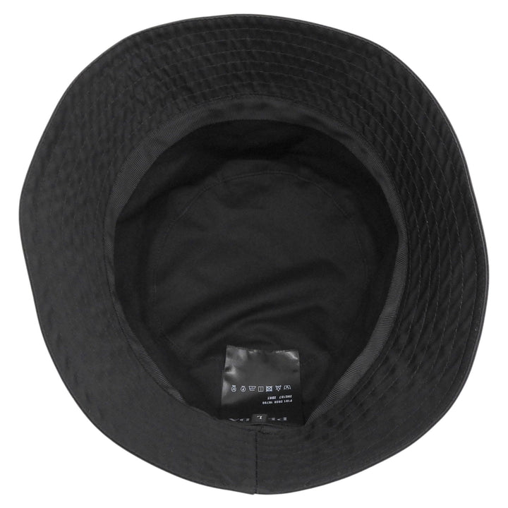 Great PRADA hat Re-Nylon bucket hat bucket black recycled L 2HC137
