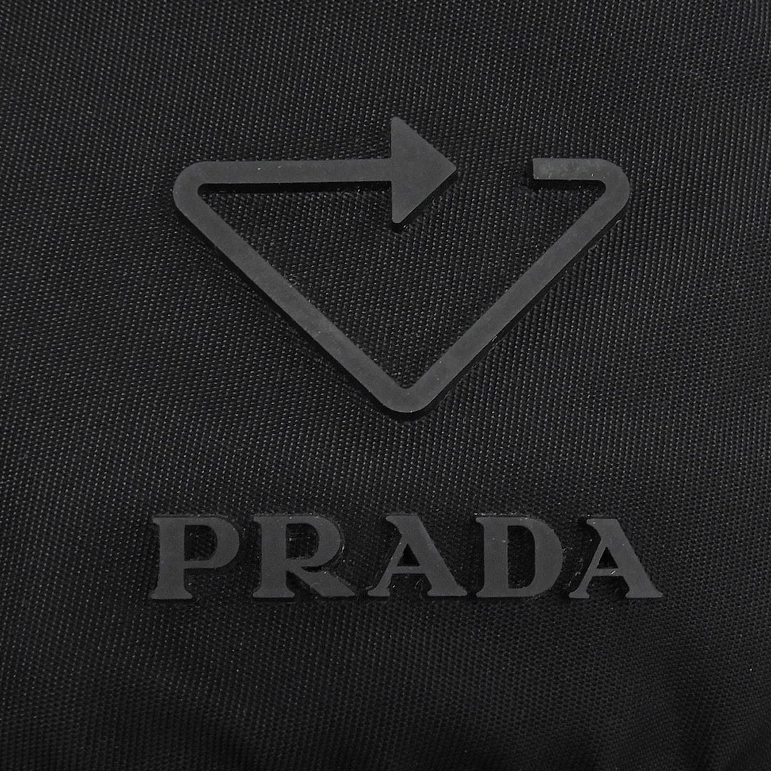 Great PRADA hat Re-Nylon bucket hat bucket black recycled L 2HC137