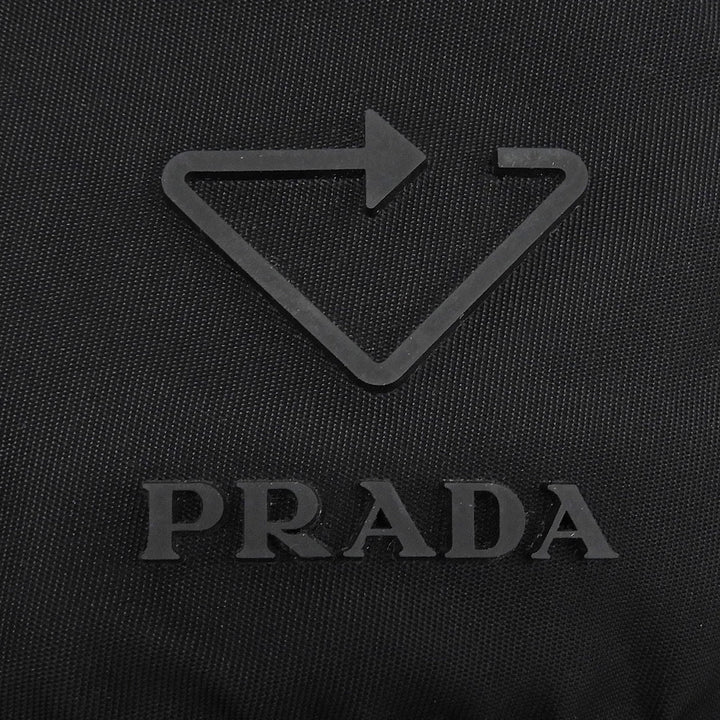 Great PRADA hat Re-Nylon bucket hat bucket black recycled L 2HC137