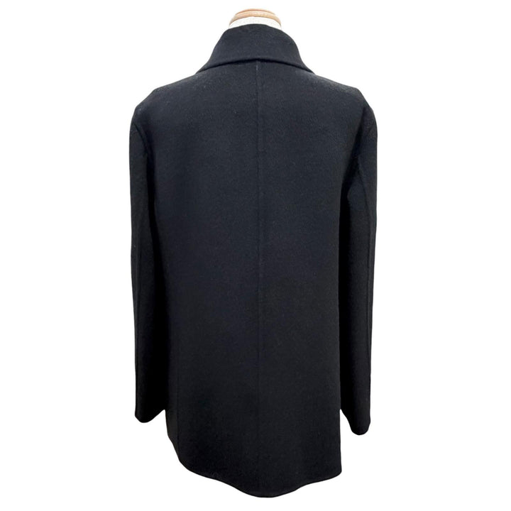 Great BURBERRY LONDON Half coat with Nova Check pattern lining black 40