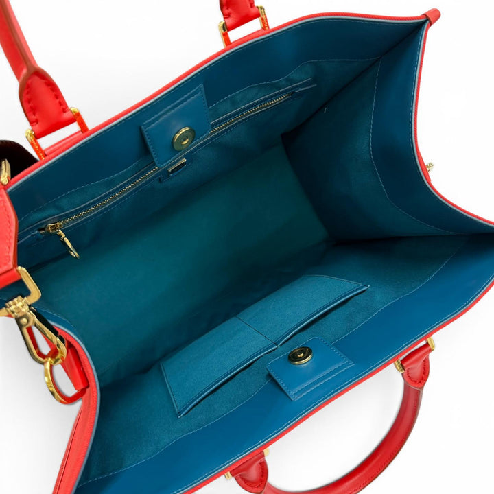 Excellent DOLCE&GABBANA Tote Bag Red canvas Women