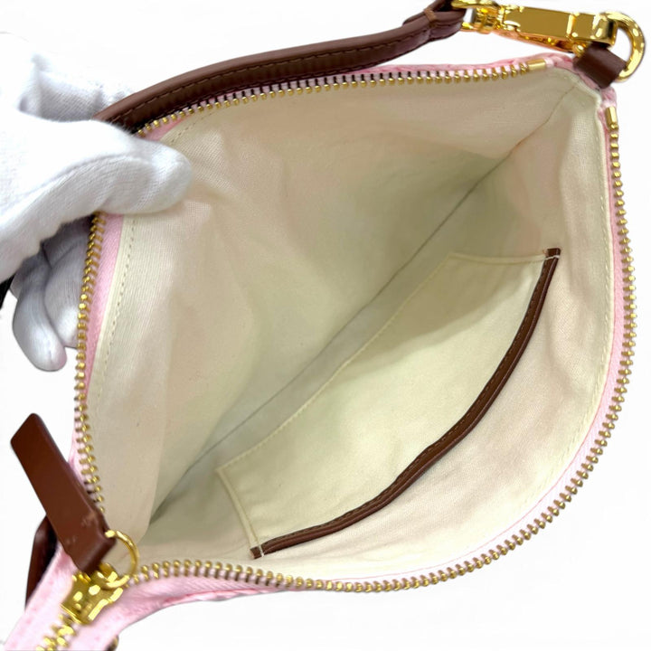 Excellent MARNI Shoulder Bag Seaside Raffia Bicolor Sacoche PHM00046U0 P9110