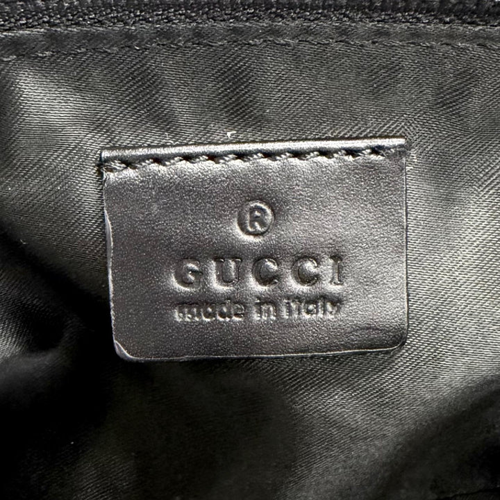 Excellent GUCCI Pouch With logo accessory pouch Dark brown GG canvas 039 1103