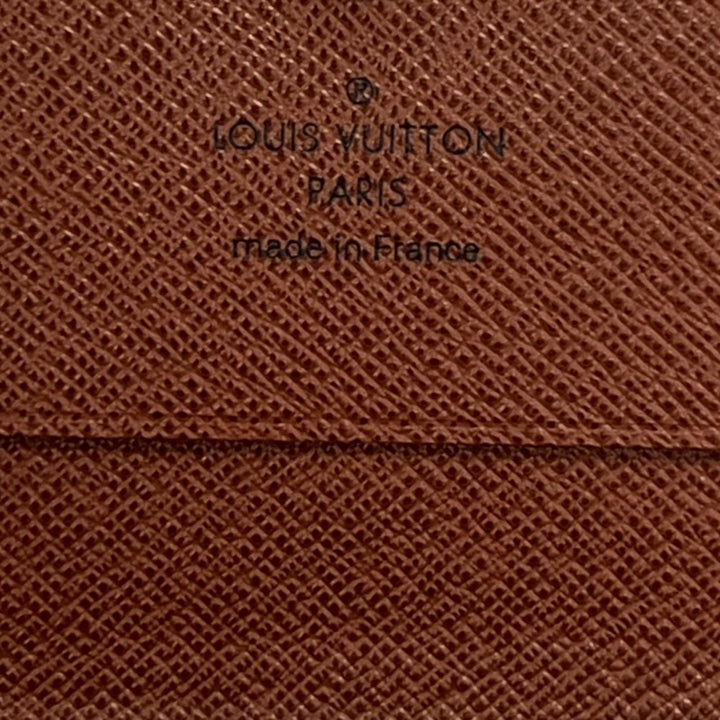 Pristine LOUIS VUITTON Pass case Anneveld Cult de Visit name card holder M63801