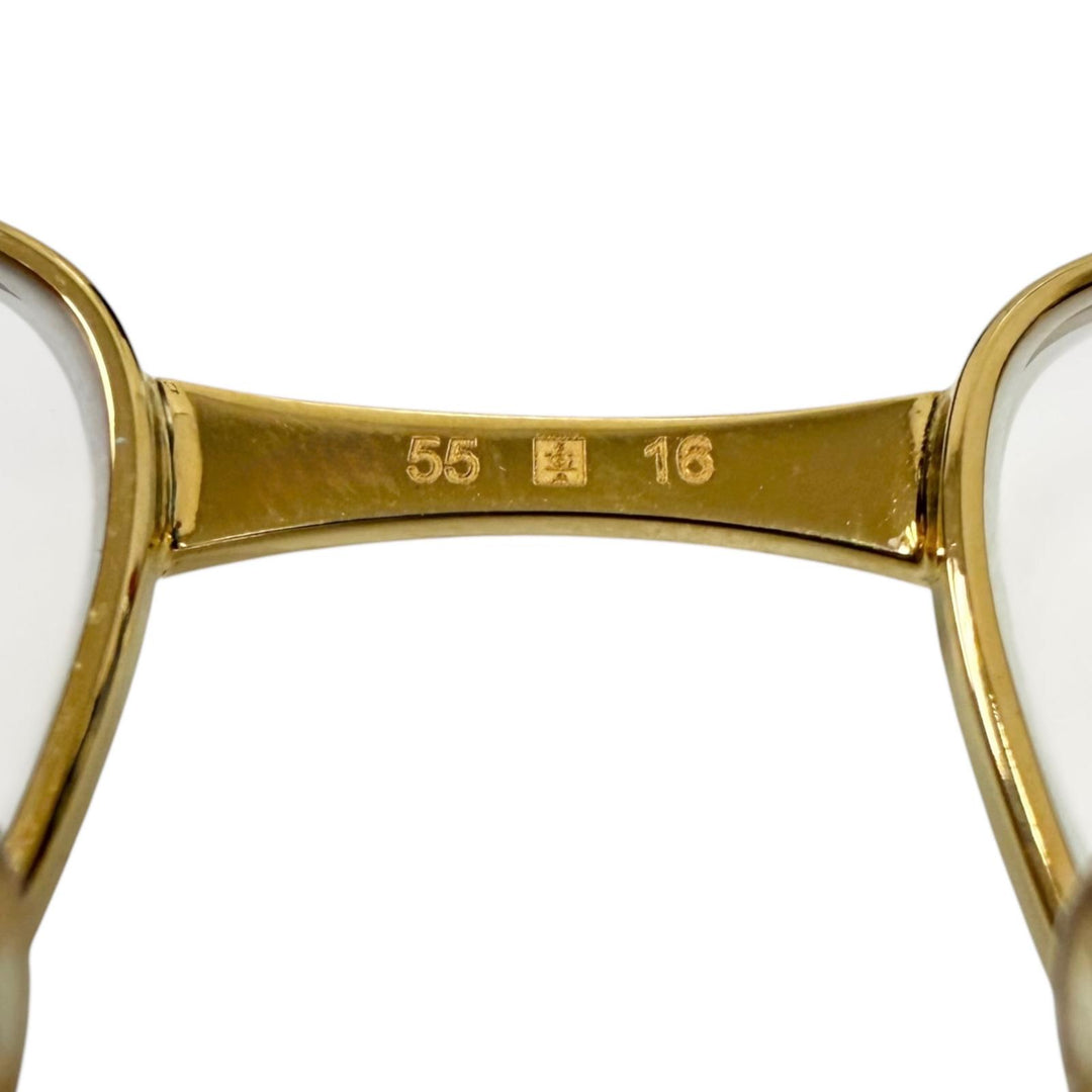 Great Cartier Glasses Tortoiseshell Pattern Santos de Cartier Square gold