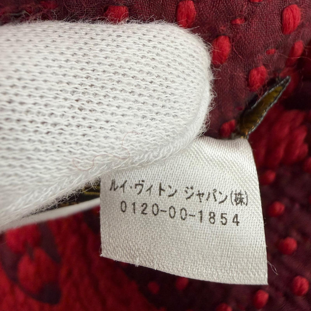 Great LOUIS VUITTON Scarf Esharp Logomania Monogram wool Women M72432